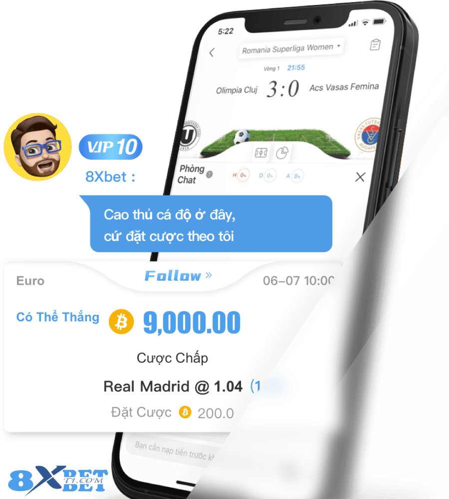 Tải app 8Xbet bằng mã QR