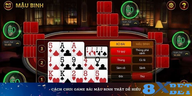 Cách chơi game bài mậu binh thật dễ hiểu