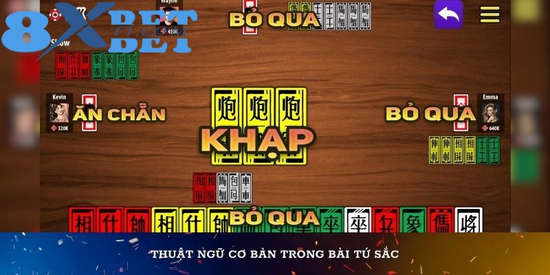 Thuật ngữ cơ bản trong Bài Tứ Sắc